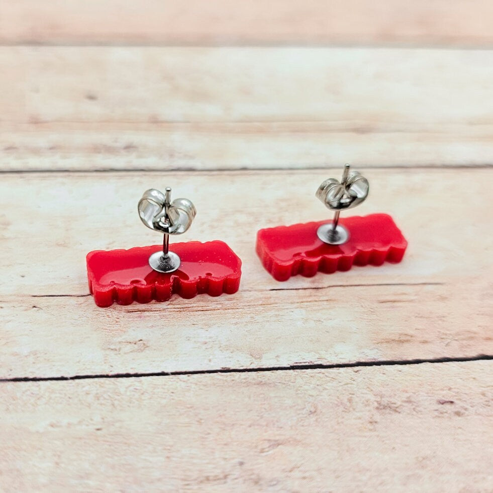 Antici.... Pation! Stud Earrings | Rocky Horror Picture Show Inspired | I see You Shiver | RHPS | Rocky Horror