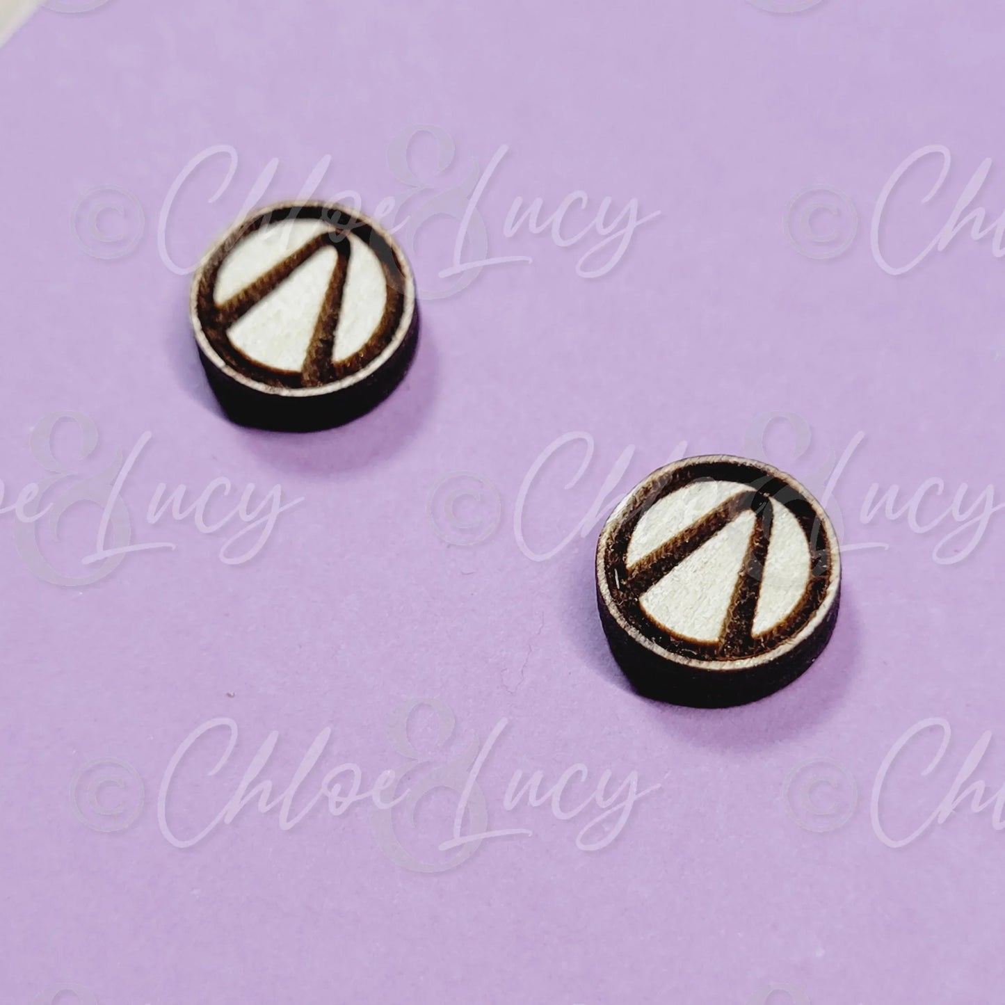 Borderlands Vault Hunter Stud Earrings - Chloe and Lucy