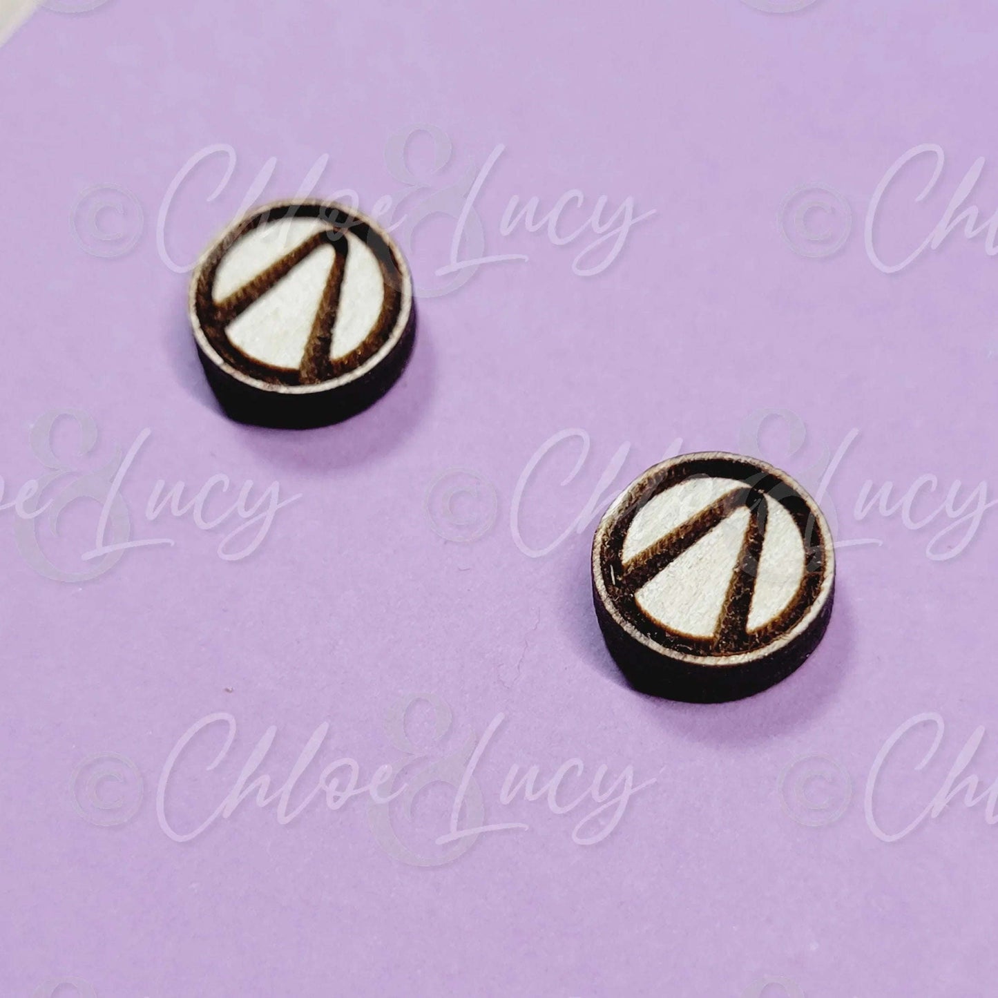 Borderlands Vault Hunter Stud Earrings - Chloe and Lucy
