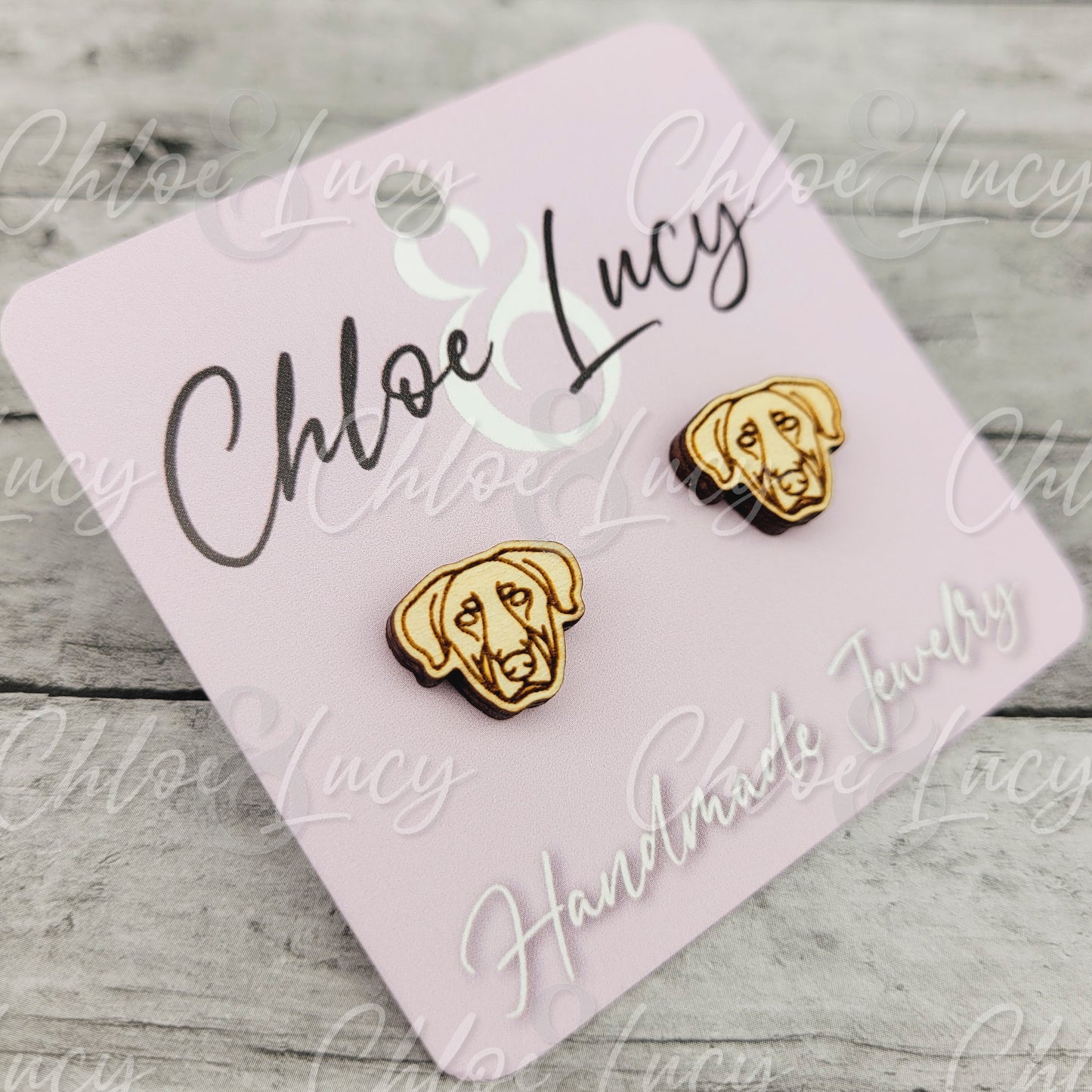 Beauceron Stud Earrings