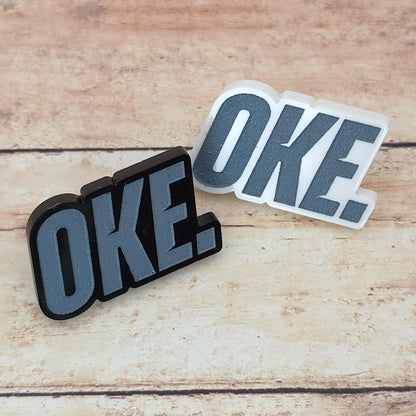 Heated Rivalry Inspired “Oke." Lapel Pin