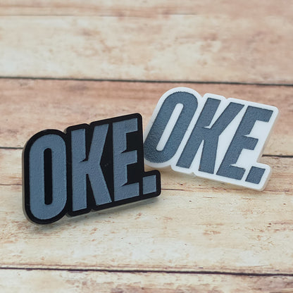 Heated Rivalry Inspired “Oke." Lapel Pin