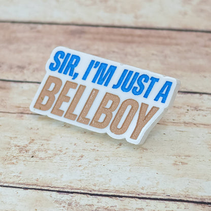 Heated Rivalry Inspired “Sir, I’m Just a Bellboy” Lapel Pin