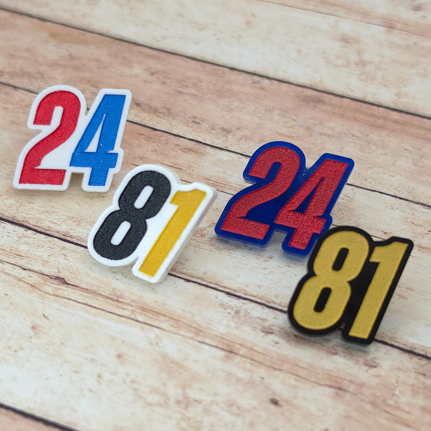 Heated Rivalry Inspired 24 & 81 Lapel Pins
