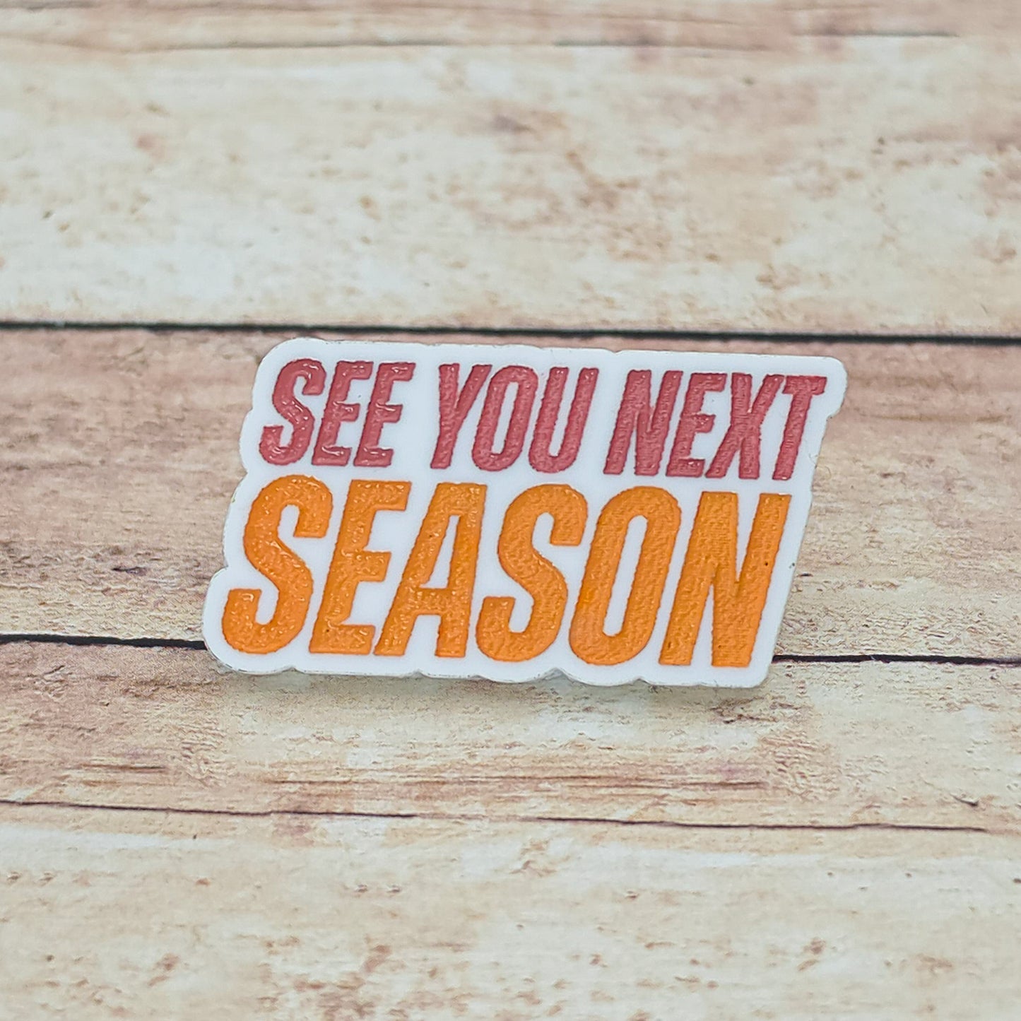Heated Rivalry Inspired “See You Next Season" Lapel Pin