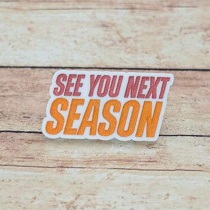 Heated Rivalry Inspired “See You Next Season" Lapel Pin