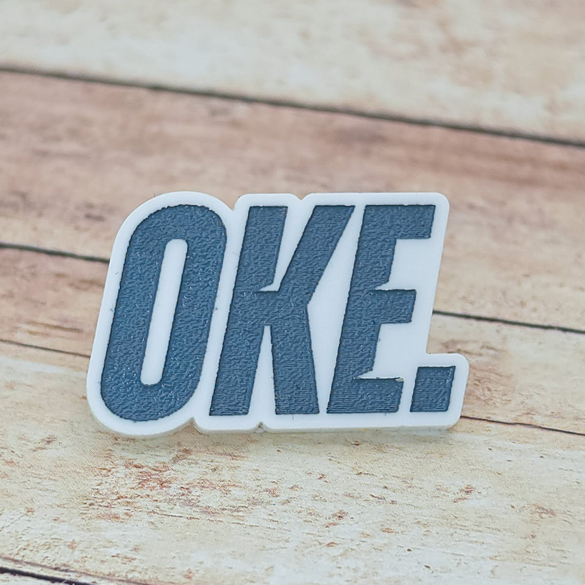 Heated Rivalry Inspired “Oke." Lapel Pin