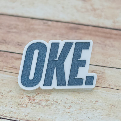 Heated Rivalry Inspired “Oke." Lapel Pin