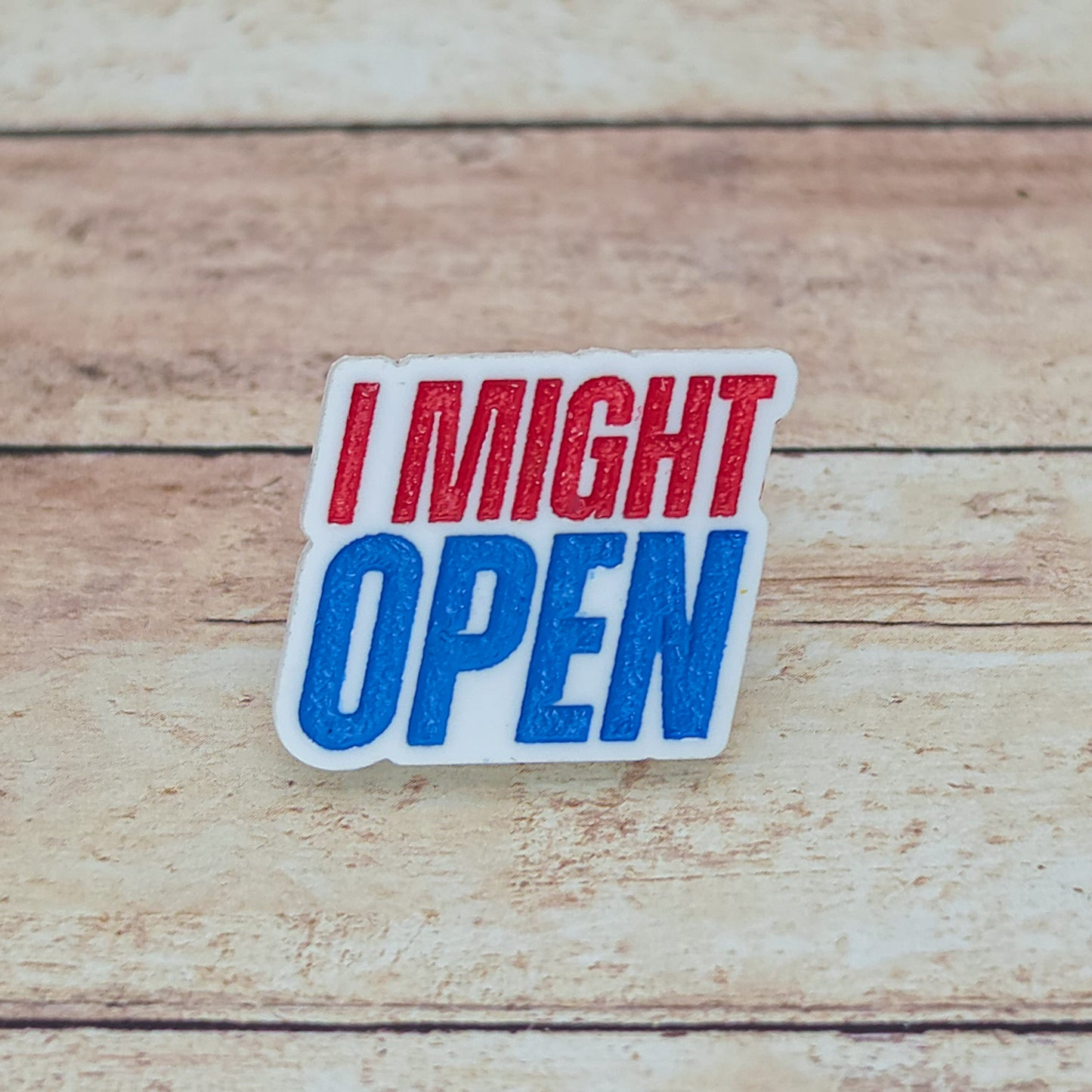 Heated Rivalry Inspired “I Might Open / I Might Knock” Lapel Pins