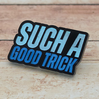 Heated Rivalry Inspired “Such a Good Trick” Lapel Pin