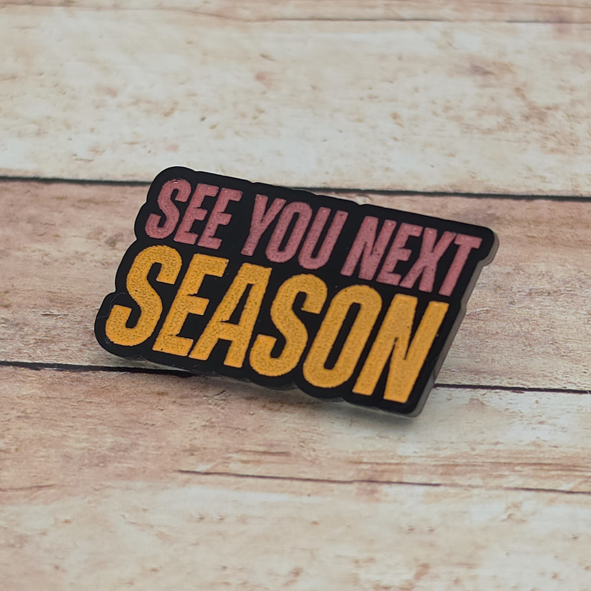 Heated Rivalry Inspired “See You Next Season" Lapel Pin
