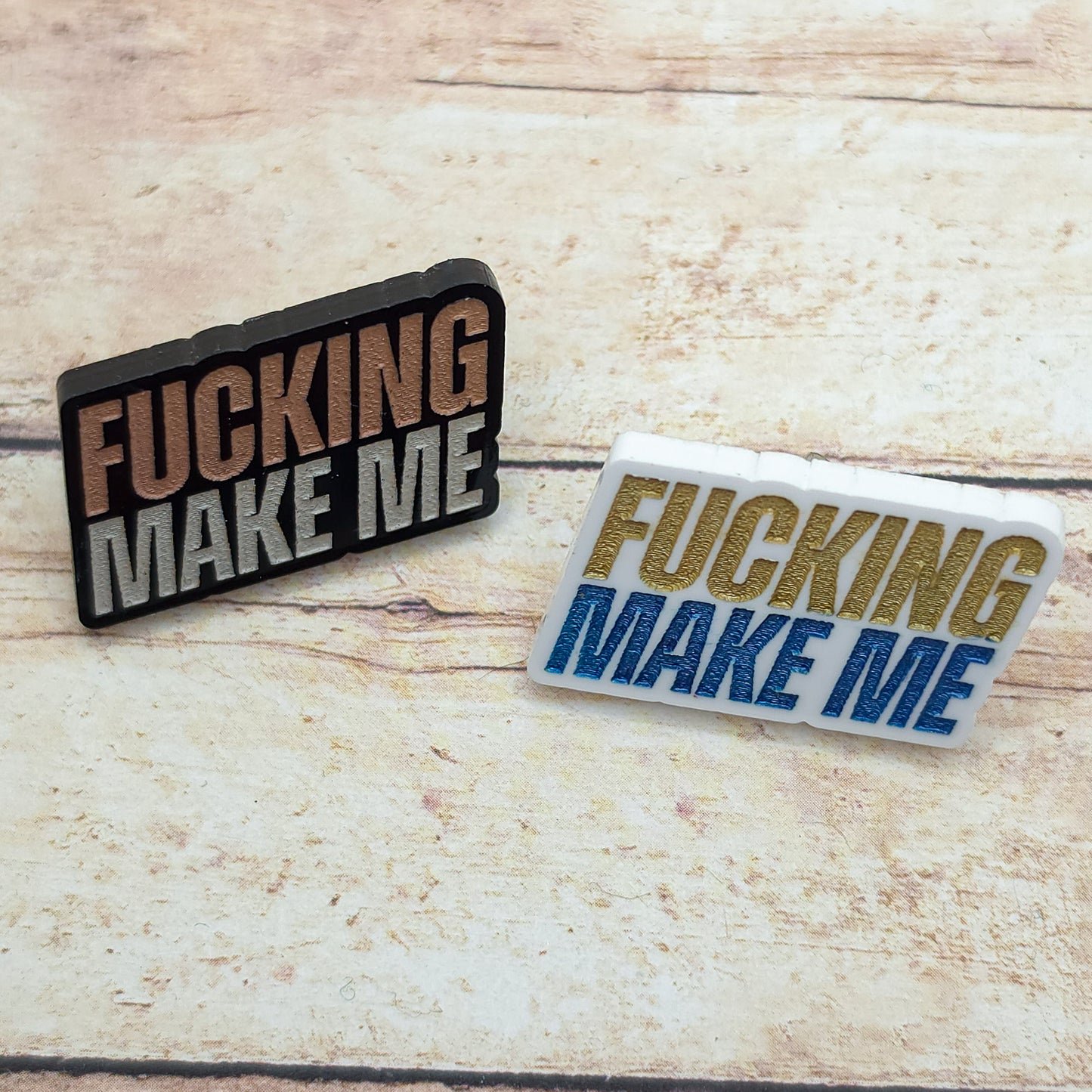 Heated Rivalry Inspired “Fucking Make Me" Lapel Pin