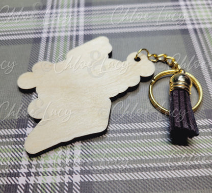 The Book is Always Better Wood Keychain | Book Lover | Reader Gift | Bookworm | Reading | Romance Reader Keychain | Book Quote Keychain