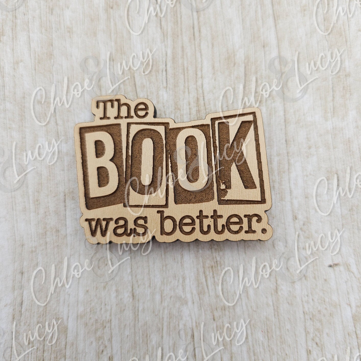 The Book Was Better Magnet | Booktok Magnet | Book Lover | Reader Gift | Refrigerator Magnet | Bookstagram | The Book is Always Better