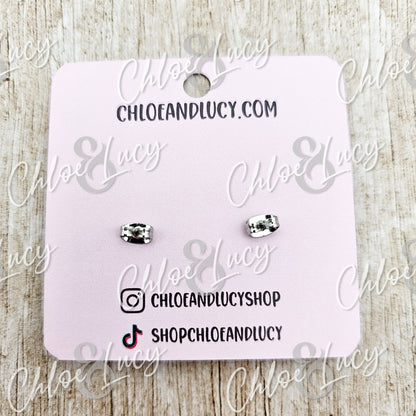 Double Happiness Heart Earrings | Chinese Marriage Symbol Studs | 囍 Double Happy Calligraphy