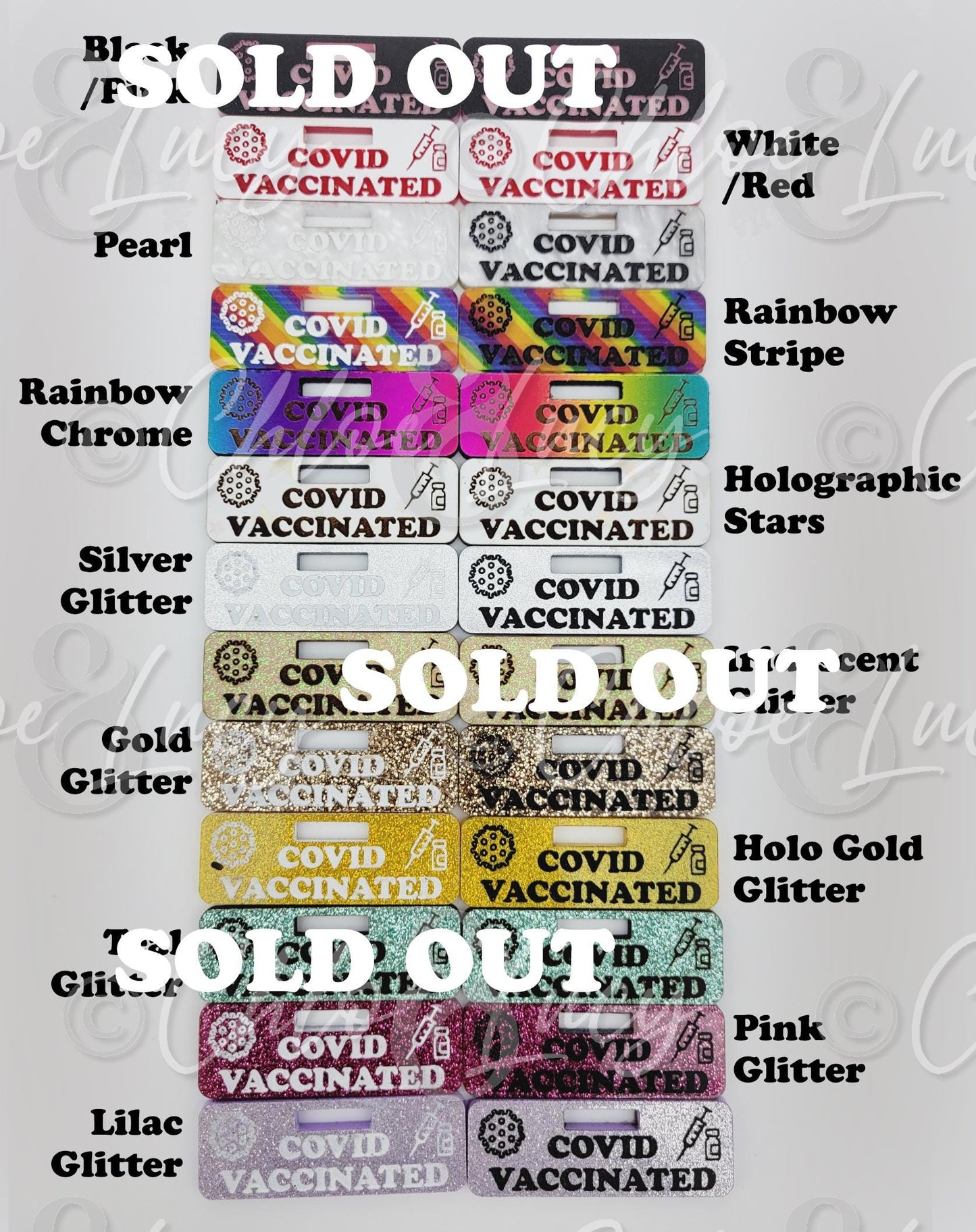 Custom Personalized Badge Buddy Hospital ID Healthcare Worker Rainbow Glitter Name Tag Flair Acrylic Wood Badge Clip Nurse Doctor Tag Reel