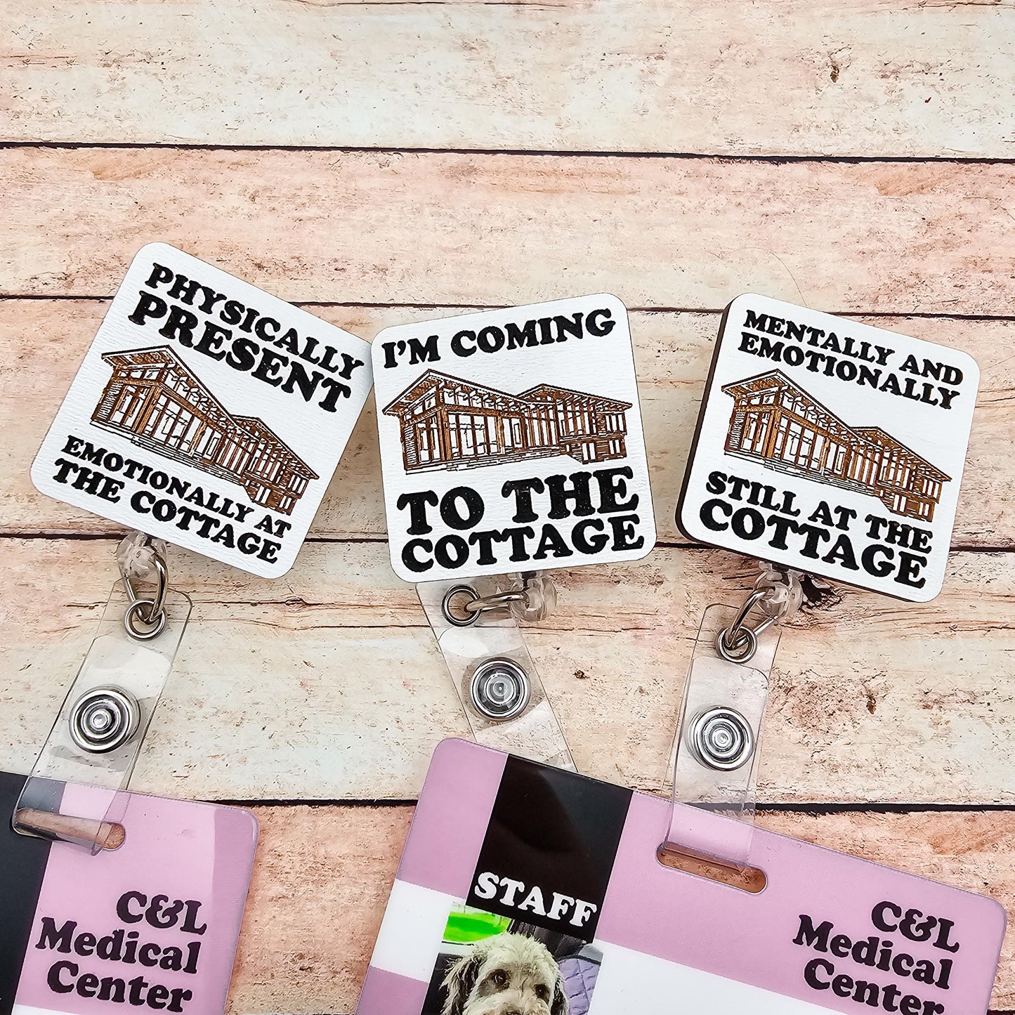 Heated Rivalry Inspired Cottage Badge Reel | Heated Rivalry Quote | Rozanov | Hollander | I'm Coming to the Cottage