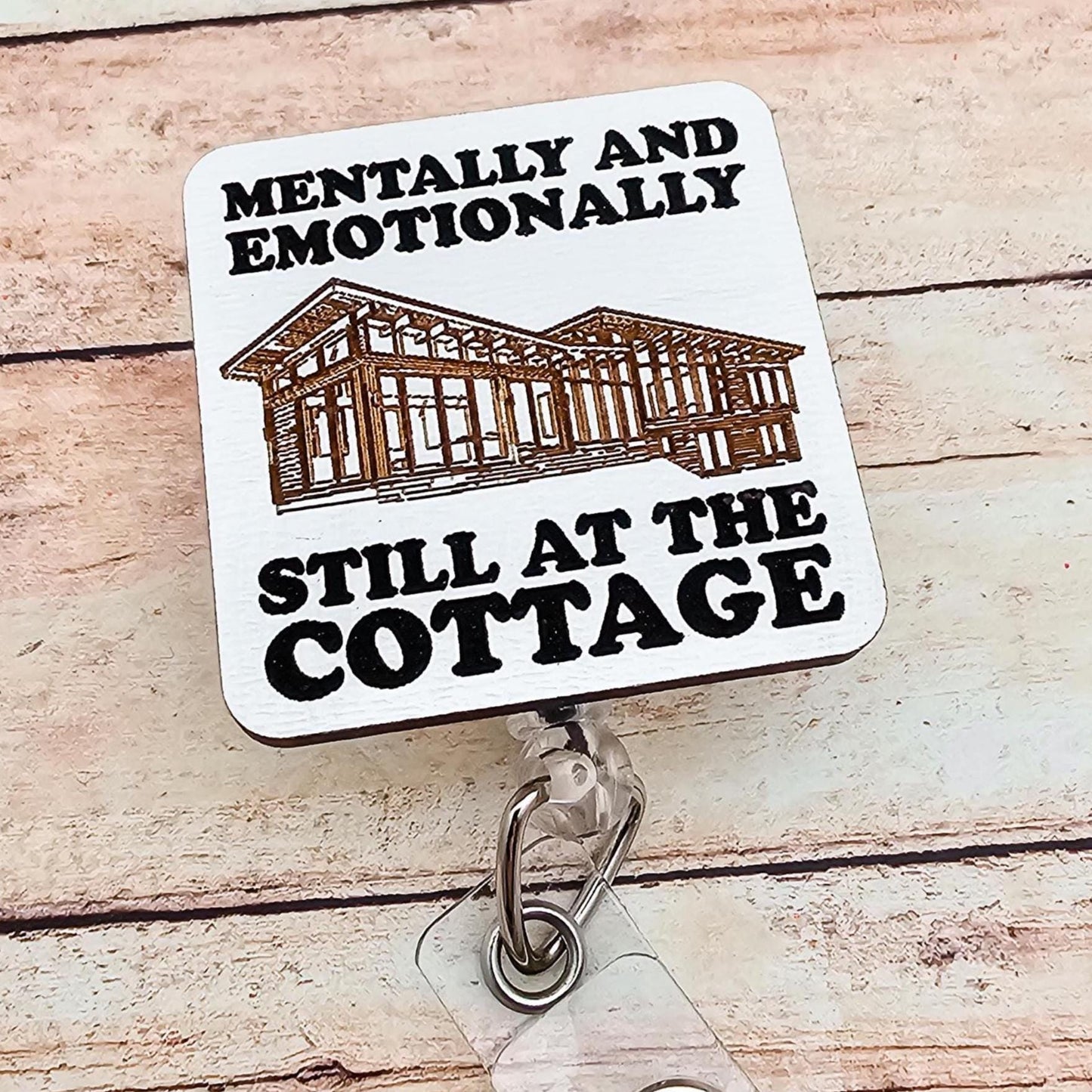 Heated Rivalry Inspired Cottage Badge Reel | Heated Rivalry Quote | Rozanov | Hollander | I'm Coming to the Cottage