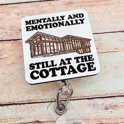 Heated Rivalry Inspired Cottage Badge Reel | Heated Rivalry Quote | Rozanov | Hollander | I'm Coming to the Cottage