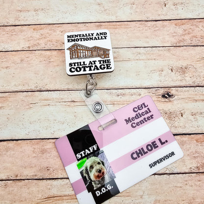 Heated Rivalry Inspired Cottage Badge Reel | Heated Rivalry Quote | Rozanov | Hollander | I'm Coming to the Cottage