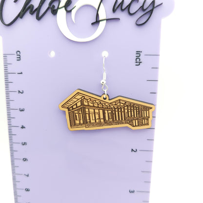 The Cottage Dangle Earrings | Heated Rivalry Inspired | I'm Coming to the Cottage | Rozanov | Hollander