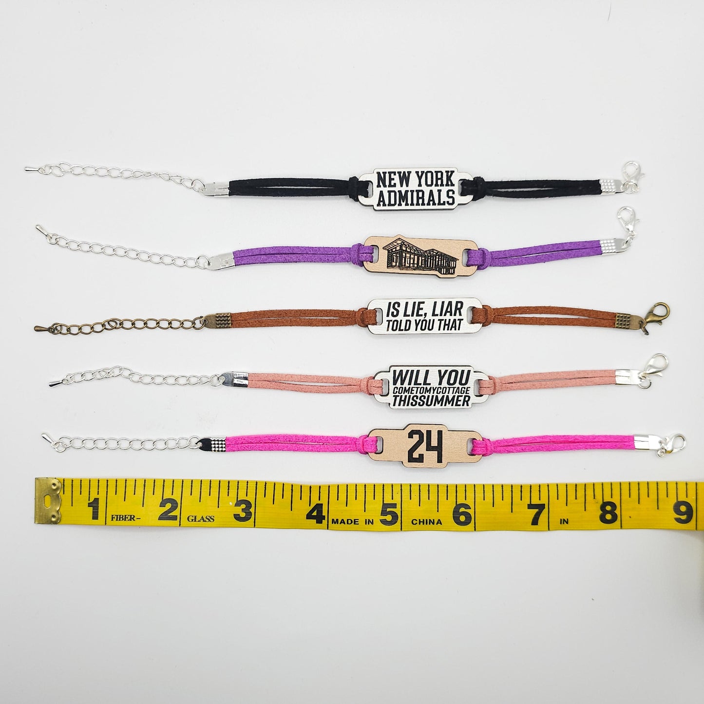 Heated Rivalry Jewelry Inspired Bracelets, Hockey Romance Book Lover Jewelry, Matching Literary Fan Art