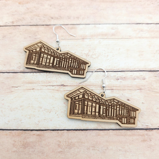 The Cottage Dangle Earrings | Heated Rivalry Inspired | I'm Coming to the Cottage | Rozanov | Hollander