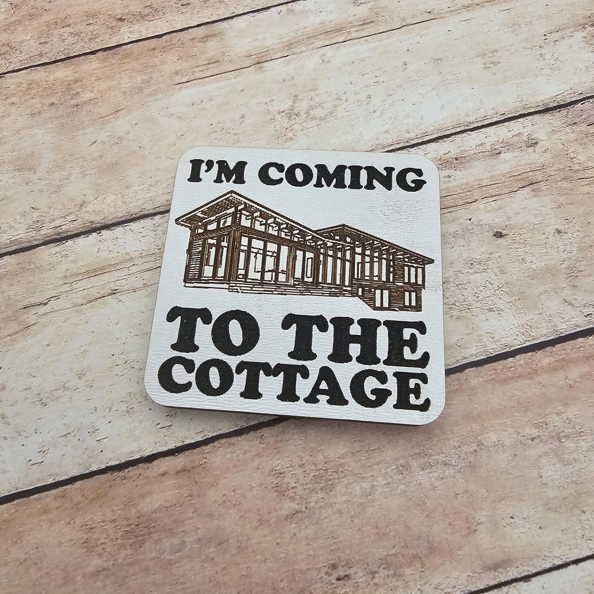 Heated Rivalry Inspired Cottage Magnet with Engraved Quote Choice Rozanov Hollander MM Hockey Romance Bookish Fan Gift