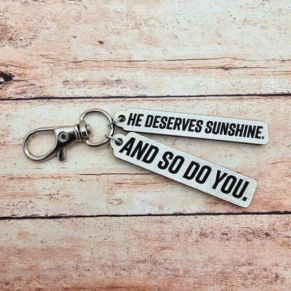 Heated Rivalry Hollanov Inspired 2 Piece Keychain Set – Shane Hollander & Ilya Rozanov Hockey Romance Quote Gift for Booktok Fans