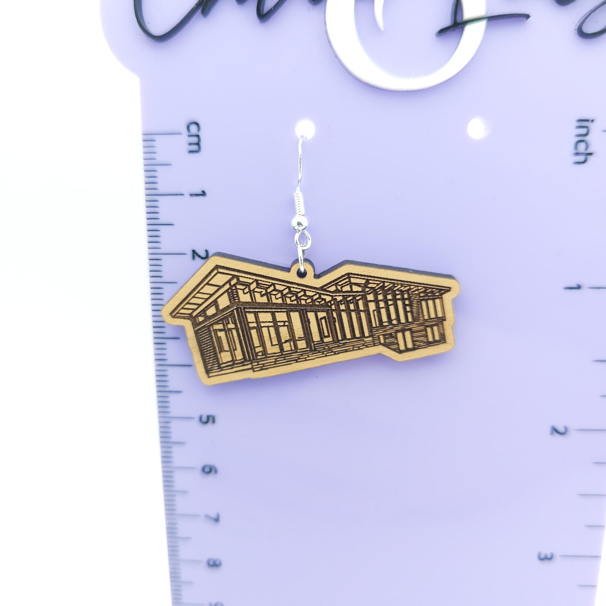 The Cottage Dangle Earrings | Heated Rivalry Inspired | I'm Coming to the Cottage | Rozanov | Hollander