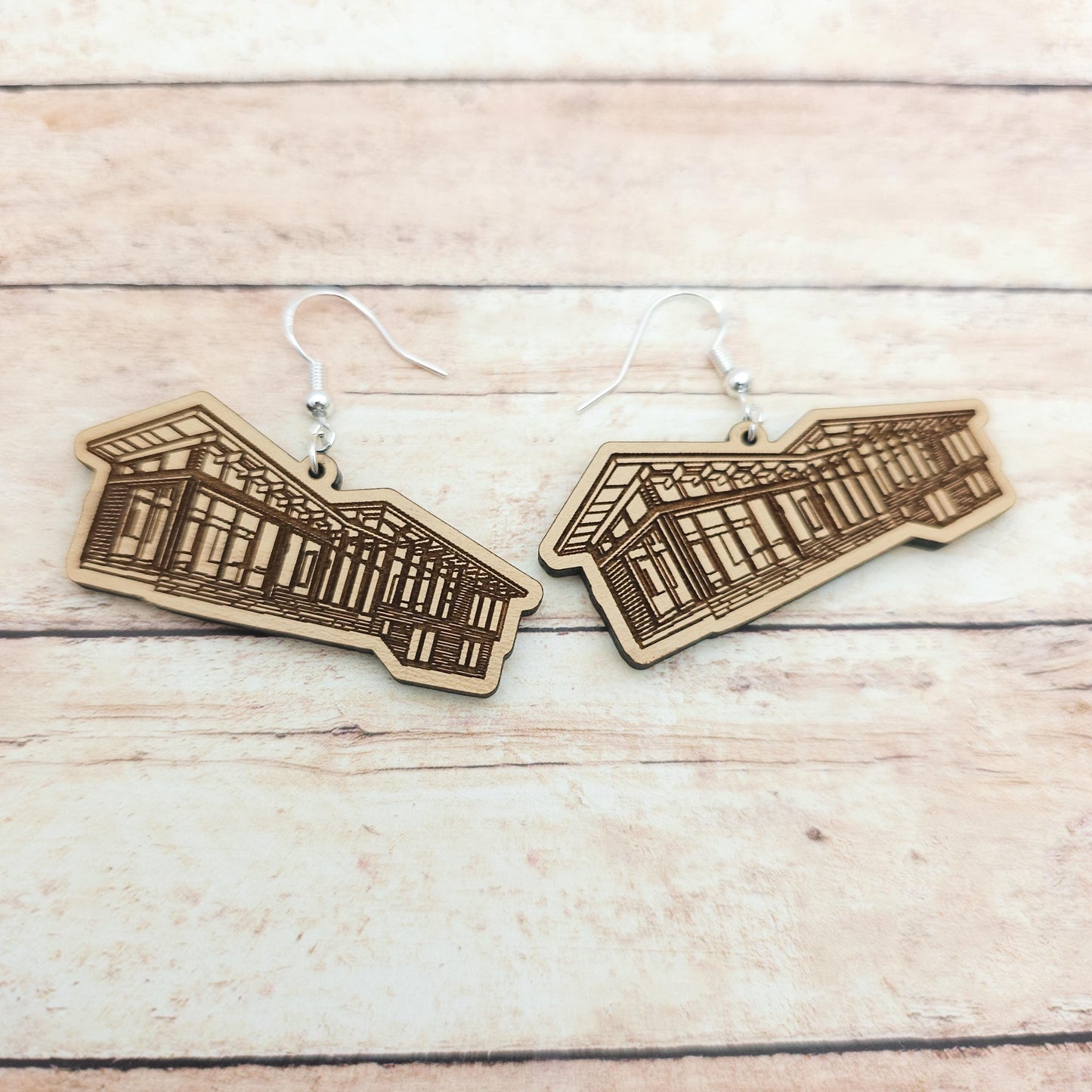 The Cottage Dangle Earrings | Heated Rivalry Inspired | I'm Coming to the Cottage | Rozanov | Hollander