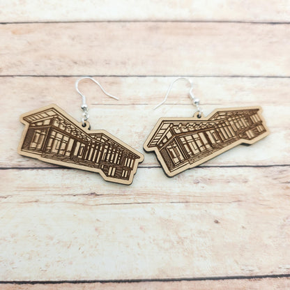 The Cottage Dangle Earrings | Heated Rivalry Inspired | I'm Coming to the Cottage | Rozanov | Hollander