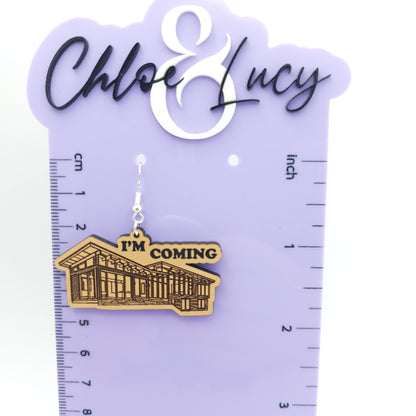 The Cottage Dangle Earrings | Heated Rivalry Inspired | I'm Coming to the Cottage | Rozanov | Hollander