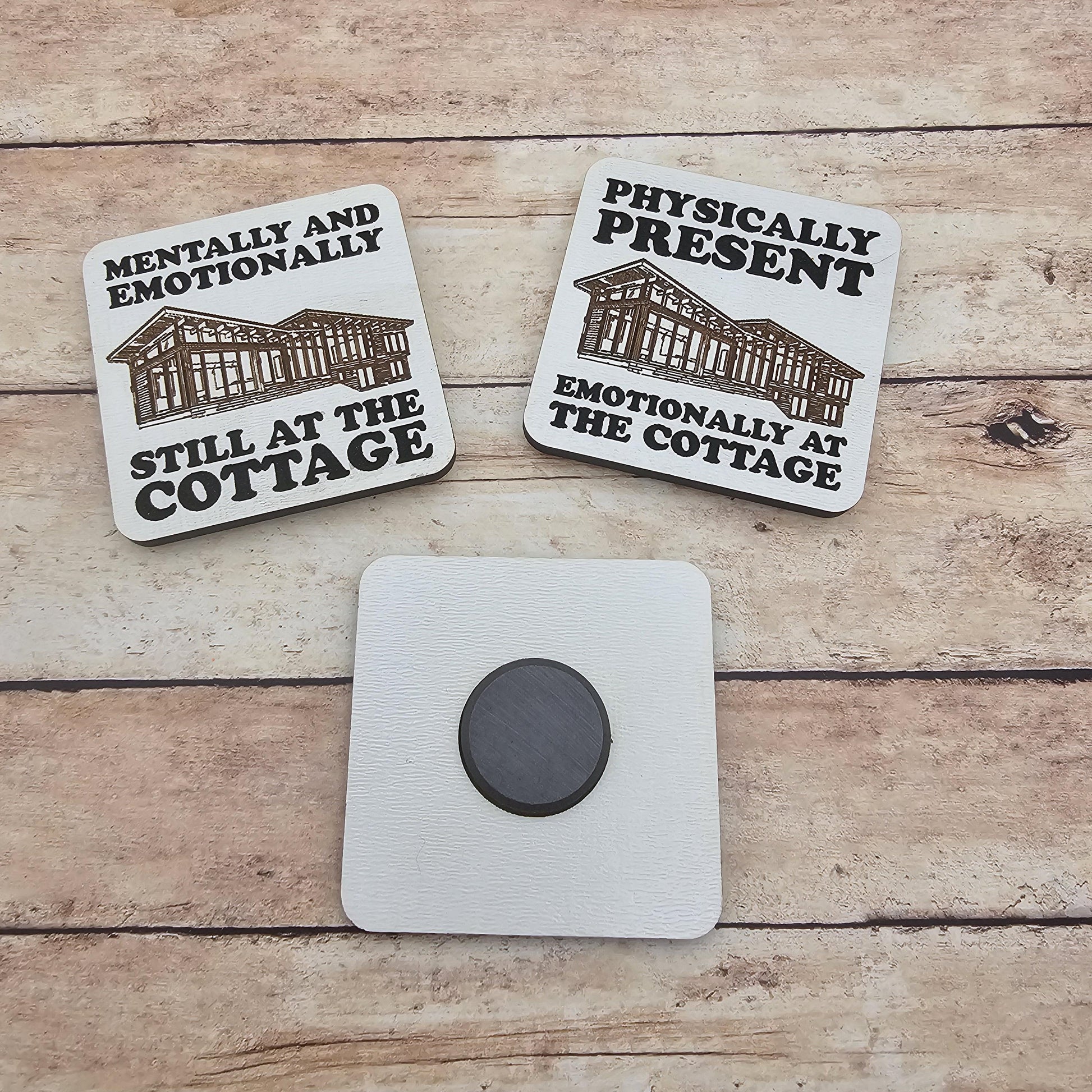 Heated Rivalry Inspired Cottage Magnet with Engraved Quote Choice Rozanov Hollander MM Hockey Romance Bookish Fan Gift