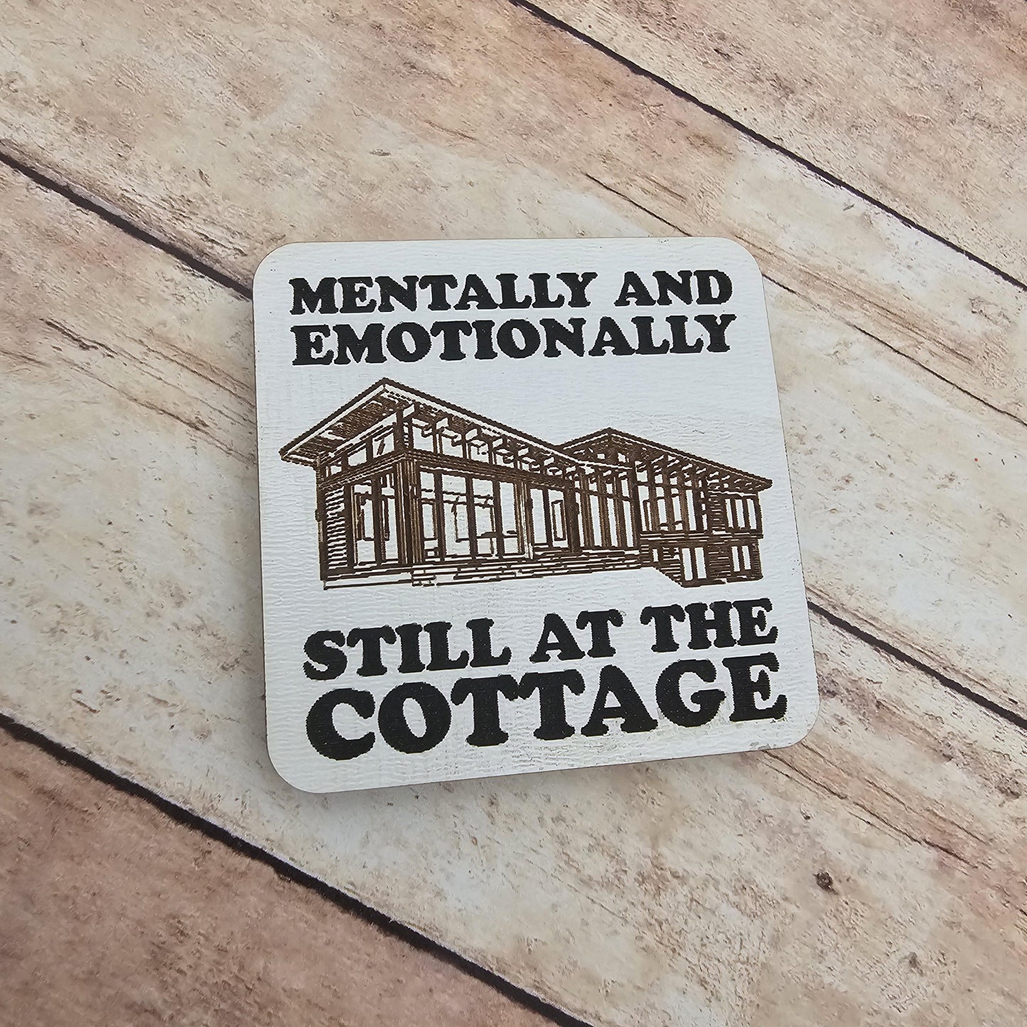 Heated Rivalry Inspired Cottage Magnet with Engraved Quote Choice Rozanov Hollander MM Hockey Romance Bookish Fan Gift