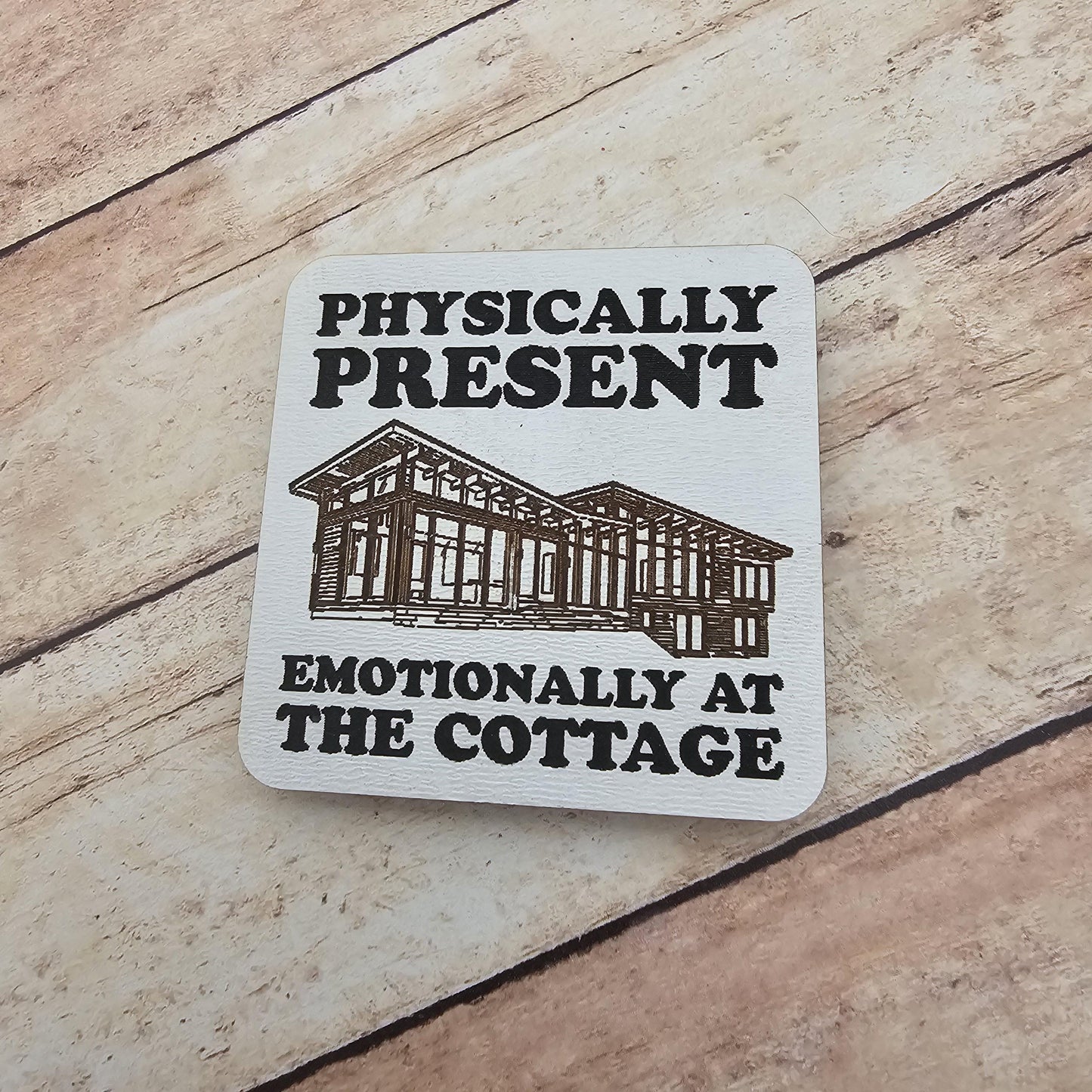 Heated Rivalry Inspired Cottage Magnet with Engraved Quote Choice Rozanov Hollander MM Hockey Romance Bookish Fan Gift