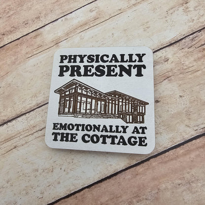 Heated Rivalry Inspired Cottage Magnet with Engraved Quote Choice Rozanov Hollander MM Hockey Romance Bookish Fan Gift