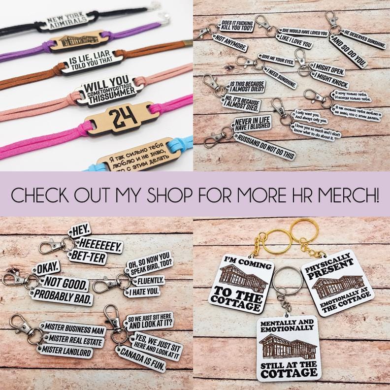 Heated Rivalry Hollanov Inspired 2 Piece Keychain Set – Shane Hollander & Ilya Rozanov Hockey Romance Quote Gift for Booktok Fans