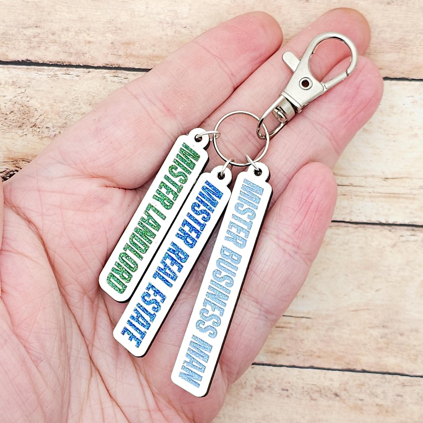 Heated Rivalry Keychain: Mister Business Man, Real Estate, Landlord Charm accessory