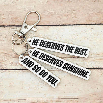 Heated Rivalry Quote Keychain Set, Hollanov Book Inspired Keychains, Shane Hollander Ilya Rozanov Fan Gift, Booktok Hockey Romance Merch