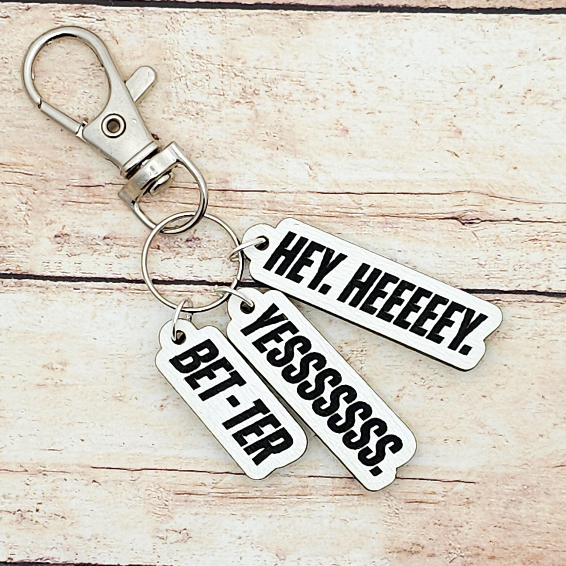Heated Rivalry Quote Keychain Set, Hollanov Book Inspired Keychains, Shane Hollander Ilya Rozanov Fan Gift, Booktok Hockey Romance Merch