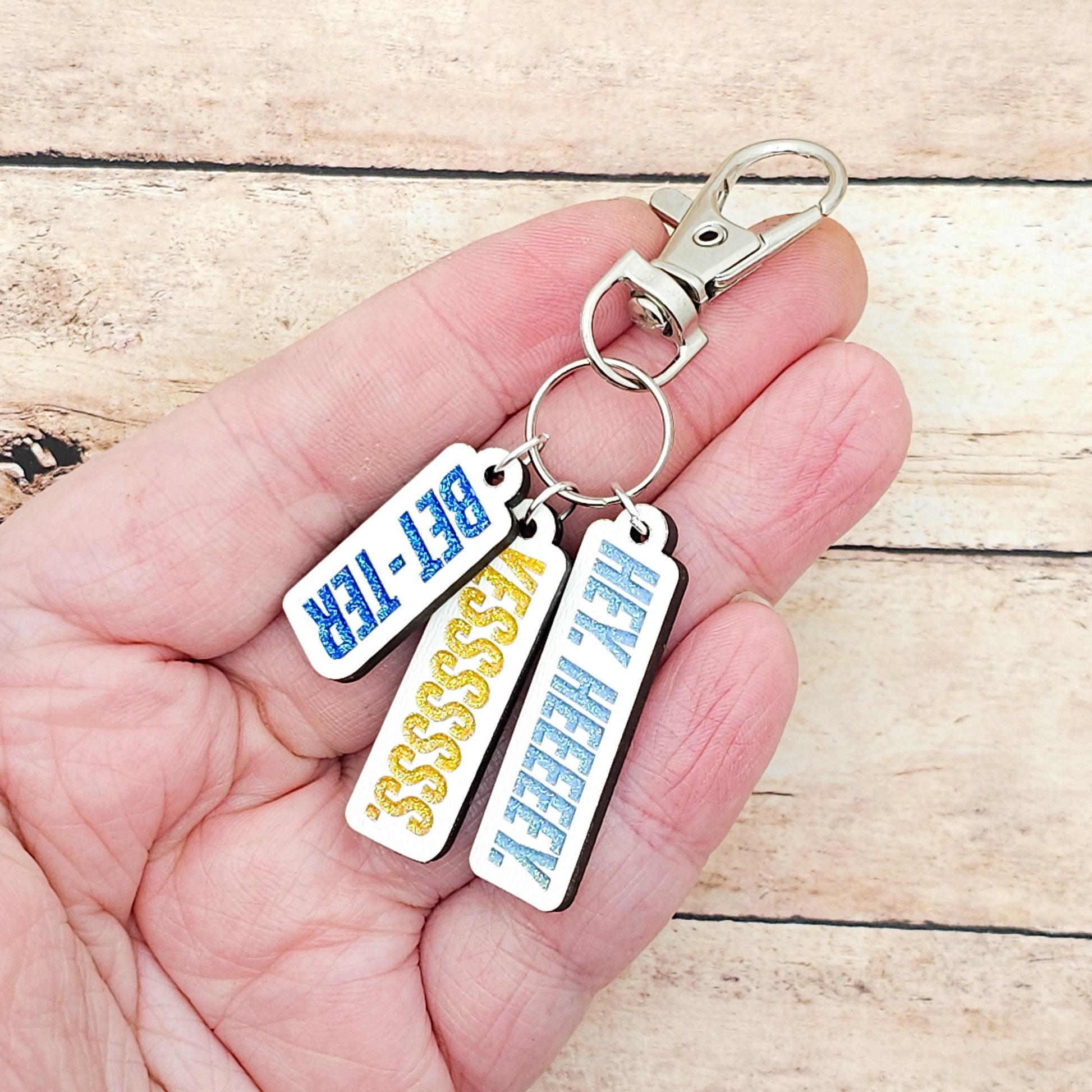 Heated Rivalry Hospital Scene Quote Keychain, Rachel Reid Fan Bookish Accessory