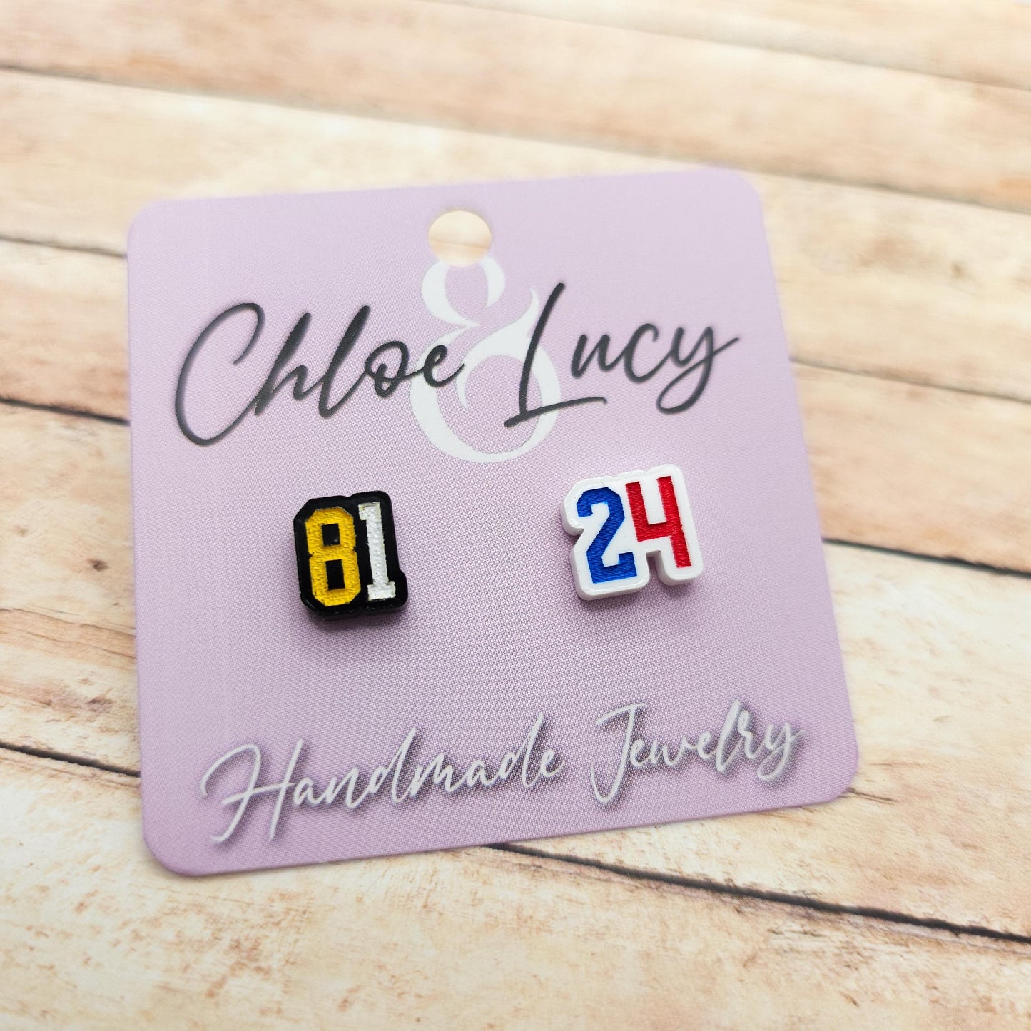 Heated Rivalry 24 81 Stud Earrings Shane Hollander Ilya Rozanov White Black Acrylic Engraved Numbers Hockey Romance Bookish Gift Fans