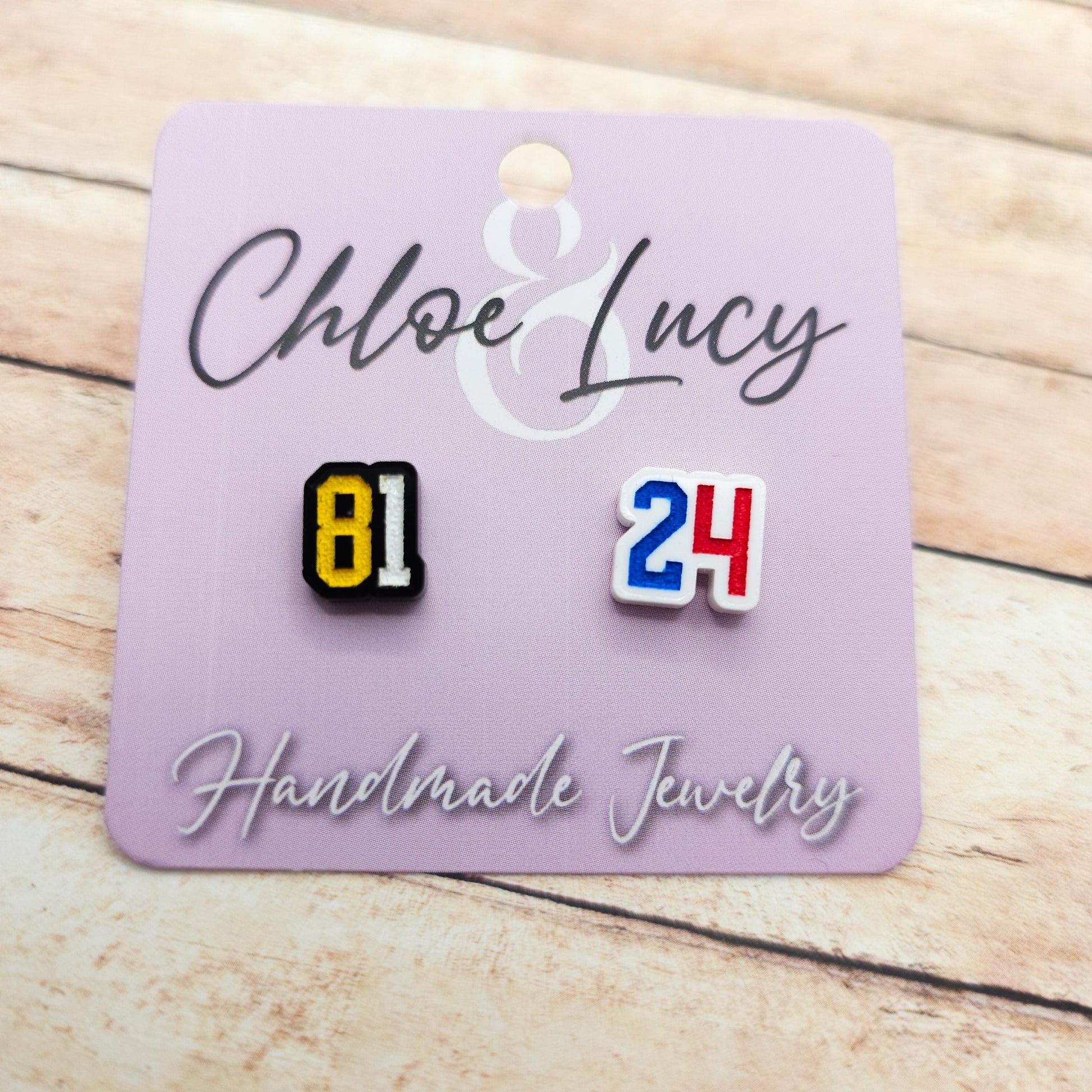 Heated Rivalry 24 81 Stud Earrings Shane Hollander Ilya Rozanov White Black Acrylic Engraved Numbers Hockey Romance Bookish Gift Fans