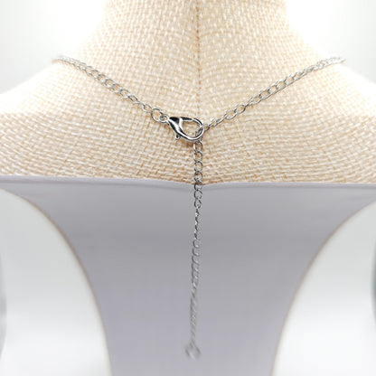 To make one side shorter, place the clasp on the chain where you'd like it to fall.