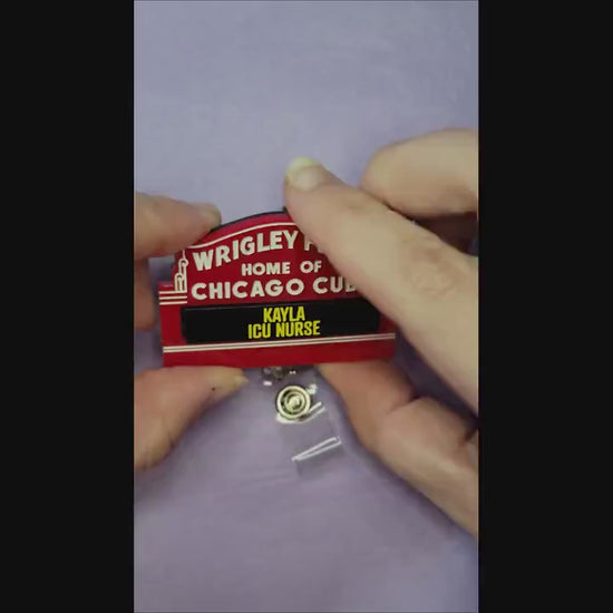 INSERT ONLY for Wrigley Field Badge Reel