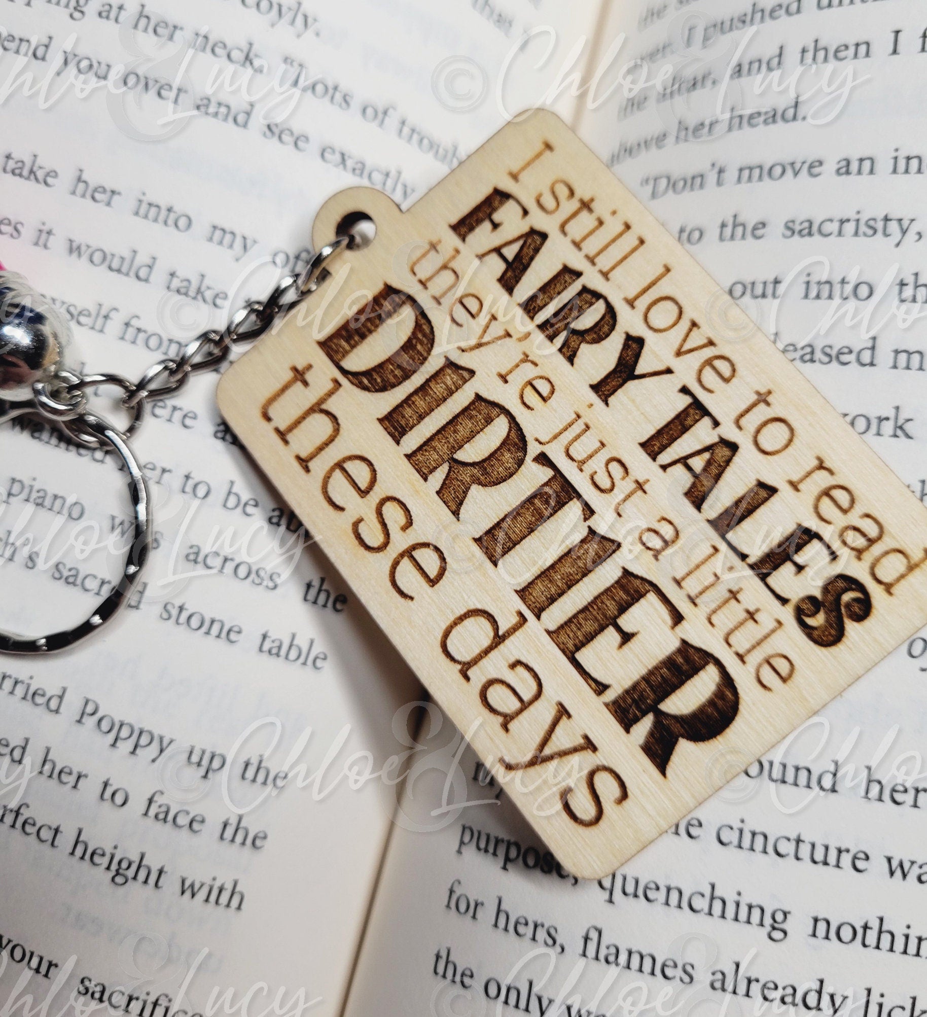 I Still Love to Read Fairy Tales Keychain Romance Novel Reader Reading Dark Romance Dirty Smutty Books Lover