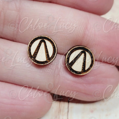 Borderlands Vault Hunter Stud Earrings - Chloe and Lucy