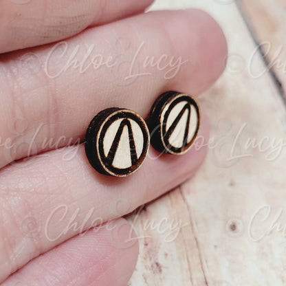 Borderlands Vault Hunter Stud Earrings - Chloe and Lucy