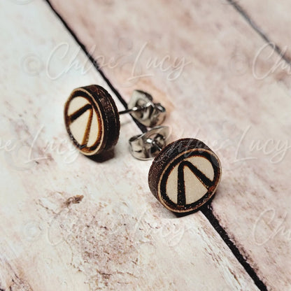 Borderlands Vault Hunter Stud Earrings - Chloe and Lucy